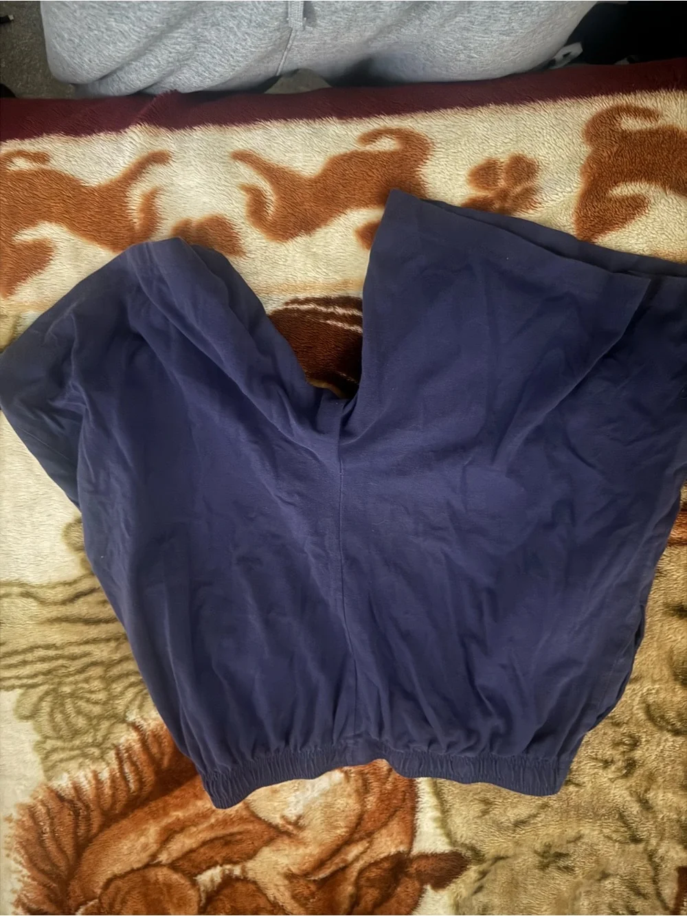 men’s Navy Blue Sleep Shorts